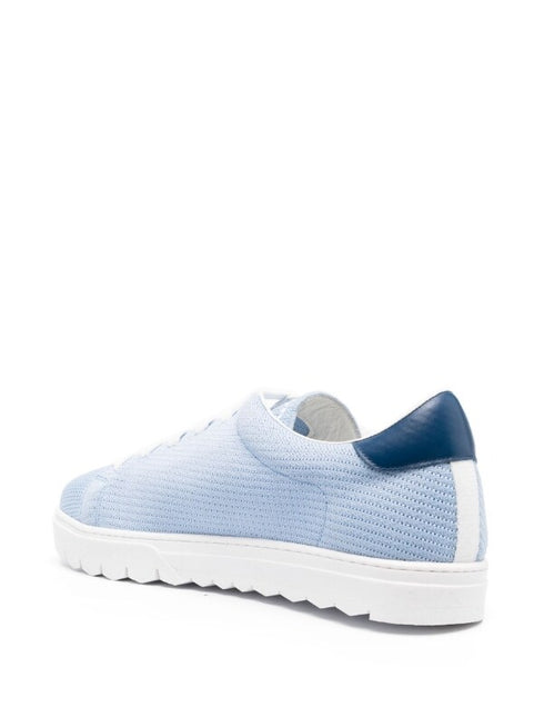low-top perforated sneakers